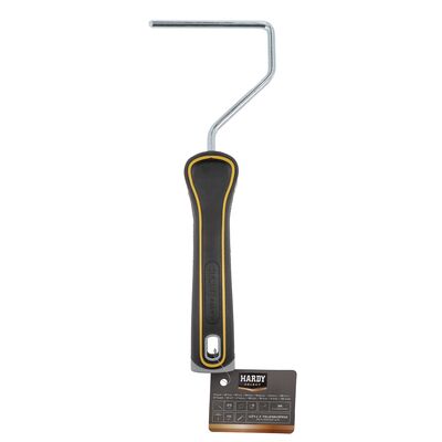 Hardy Rączka 3K do wałka malarskiego czarno/żółta 25 cm Ø6 mm szerokość 10 cm Select