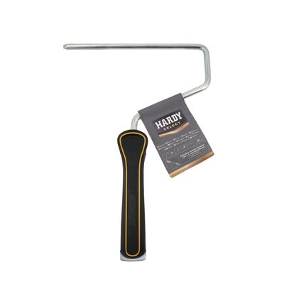 Hardy Rączka wkecana 3K do wałka malarskiego czarno/żółta 27 cm Ø8 mm szerokość 18 cm Select