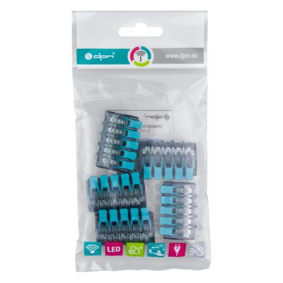 Szybkozłączka instalacyjna linka 5 x 4 mm2 5 sztuk