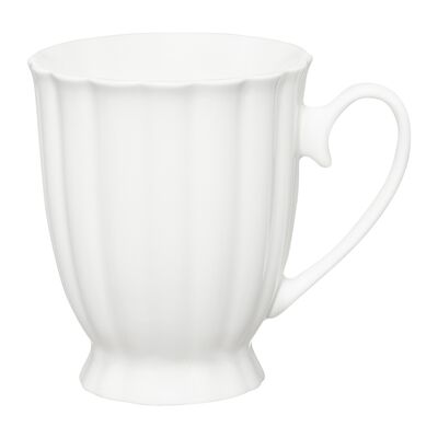 Kubek Curly 310 ml biały