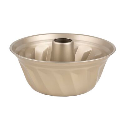 Forma do babki z tuleją Cookie 25,5 x 12 cm szampański