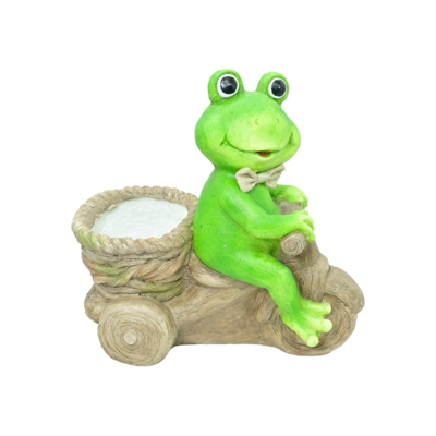 Figura ogrodowa żaba 38 cm