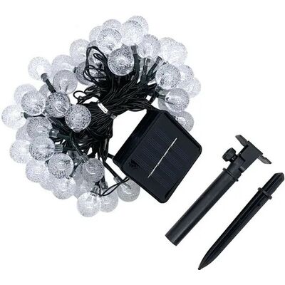 Girlanda ogrodowa solarna 40 LED 6 m multikolor