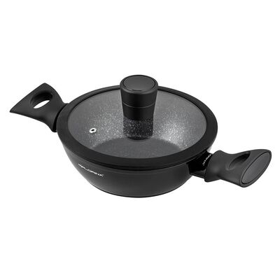 Garnek aluminiowy niski Magnum z pokrywką 20 cm 1,6 l