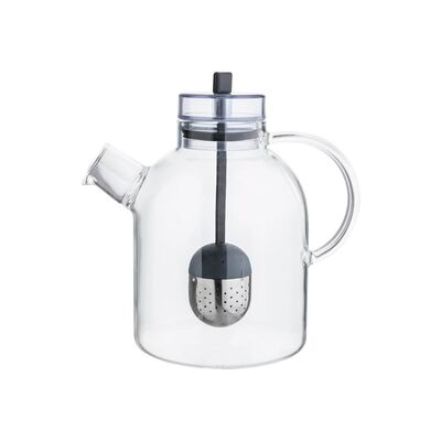 Dzbanek szklany z zaparzaczem Baronessa 1,5 l transparentny