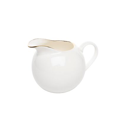Dzbanek do mleka porcelanowy Belissima 260 ml biały
