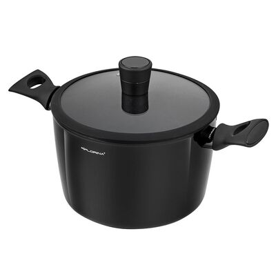 Garnek aluminiowy wysoki Magnum z pokrywką 24 cm 6,4 l