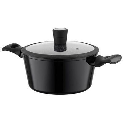 Garnek aluminiowy Magnum z pokrywką 28 cm 6,1 l