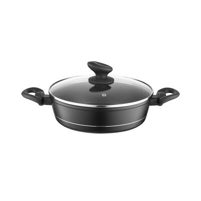 Garnek aluminiowy niski Delux 20 cm 1,3 l