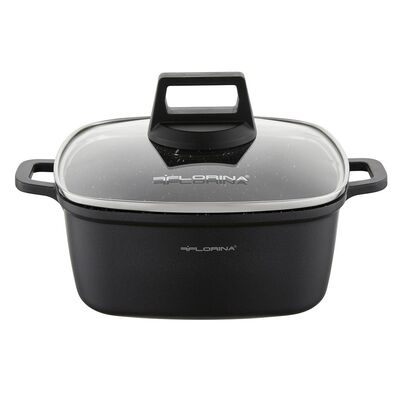 Garnek aluminiowy Chef kwadrat 20 x 20 x 8 cm 2,6 l