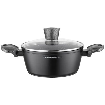 Garnek aluminiowy Bono z pokrywką 20 cm 2,5 l