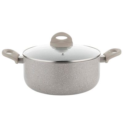 Garnek aluminiowy Sandy z pokrywką 28 cm 7 l