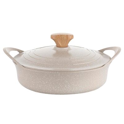 Garnek aluminiowy niski Oslo 28 cm 4 l