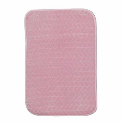 Dywanik łazienkowy Bathroom 40 x 60 cm różowy Malva