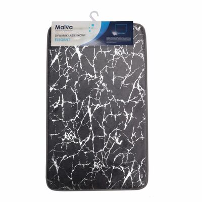 Dywanik łazienkowy Elegant 50 x 80 cm szary Malva