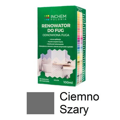 Renowator do fug FUGAREMIX 100 ml ciemno-szary