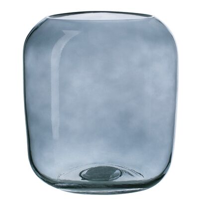 Wazon szklany 17 x 15 x 20 cm granatowy