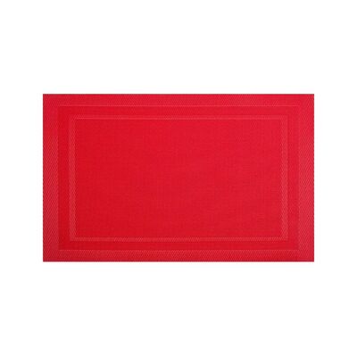 Mata stołowa Fusion 30 x 45 cm czerwony Ambition