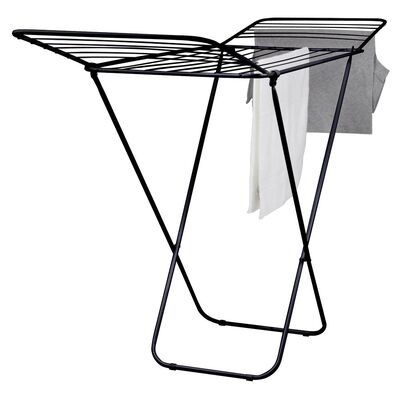 Suszarka na pranie stojąca Petra Plus 182 x 50 x 100 cm czarny