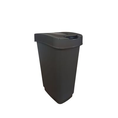 Kosz uchylny Domino 50 l grafitowy