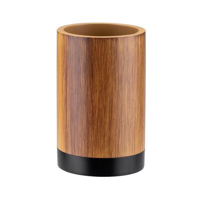 Kubek łazienkowy wood brązowy