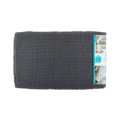Dywanik Waffle 50 x 80 cm ciemnoszary