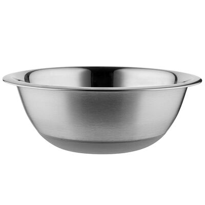 Miska nierdzewna z silikonowym dnem 28 cm 3,6 l srebrny