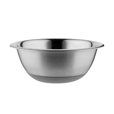 Miska nierdzewna z silikonowym dnem 22 cm 1,7 l srebrny