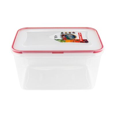 Pojemnik na żywność Fresh prostokątny głęboki 4500 ml transparentny