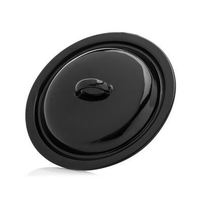 Pokrywka emaliowana Enamelled 24 cm czarny