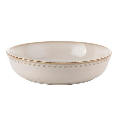 Salaterka Fjordi 20 cm kropki beżowy