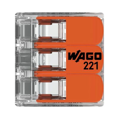 Szybkozłączka instalacyjna linka 3 x 4 mm2 5 sztuk WAGO