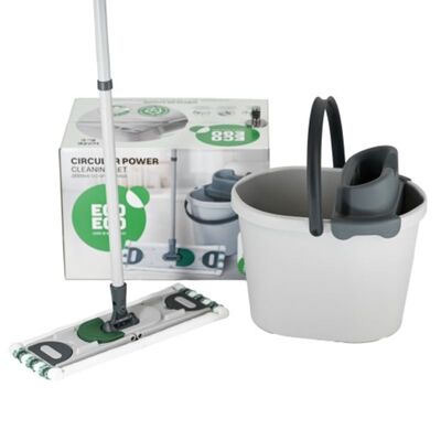 Zestaw do sprzątania Circular Power wiadro z mopem płaskim