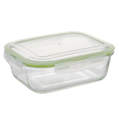 Pojemniki na żywność Frigo szklany prostokątny 2260 ml transparentny