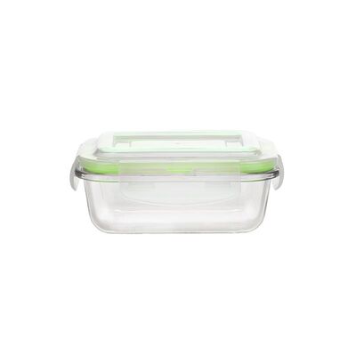 Pojemniki na żywność Frigo szklany prostokątny 640 ml transparentny