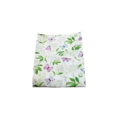 Bieżnik listki i motyle 33 x 180 cm