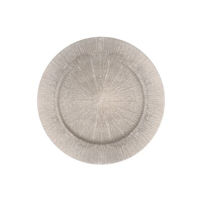 Taca dekoracyjna 33 x 33 x 1,5 cm złoty