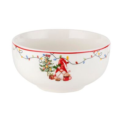 Salaterka Norni skrzat z choinką 14 cm wielokolorowy