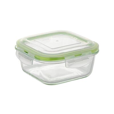 Pojemniki na żywność Frigo szklany kwadratowy 800 ml transparentny
