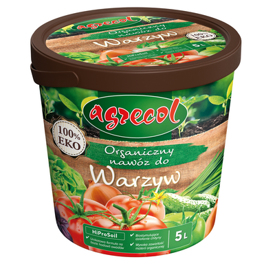 Nawóz organiczny do warzyw HiProSoil 5 l Agrecol