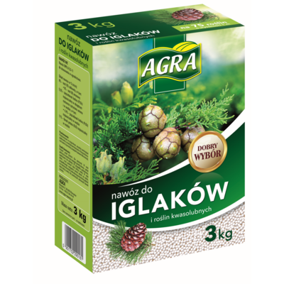 Granulat do iglaków 3 kg AGRA