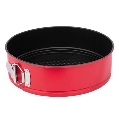 Forma tortownica okrągła średnica 24 cm czerwony