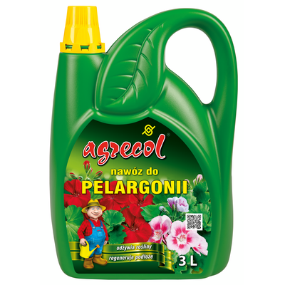 Nawóz do pelargonii org-min 3 l Agrecol