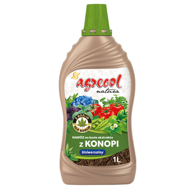 Nawóz uniwersalny na bazie ekstraktu z konopi 1 l Agrecol