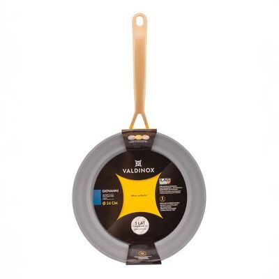 Patelnia Giovanni 24 cm Valdinox granatowo-szary