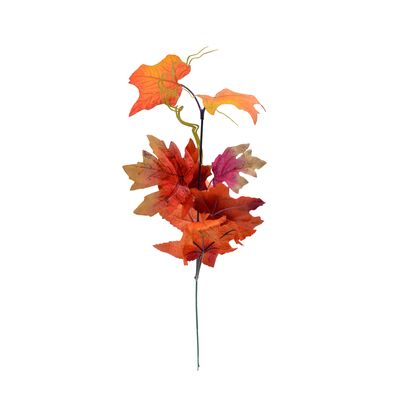 Gałązka jesienna 33 cm pomarańczowy