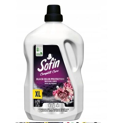 Płyn do prania tkanin czarnych i ciemnych SOFIN Complete Care Black Color Protection 2,5 l