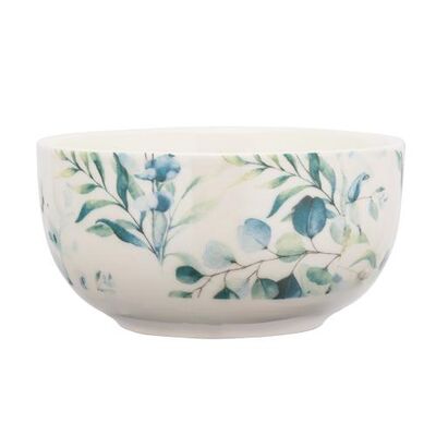 Miska porcelanowa 13 cm 540 ml dekoracje ruskus wielokolorowy