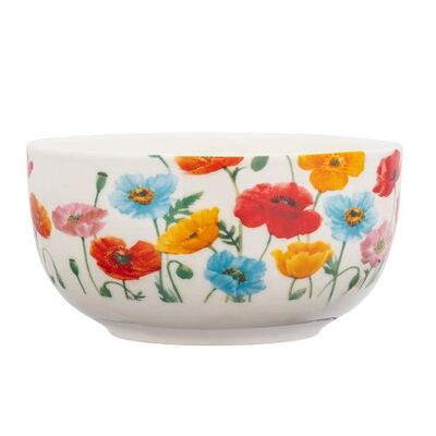 Miska porcelanowa 13 cm 540 ml Polne kwiaty wielokolorowy