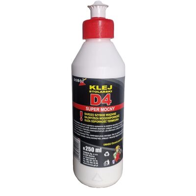 Klej stolarski D4 250 ml DOMOS